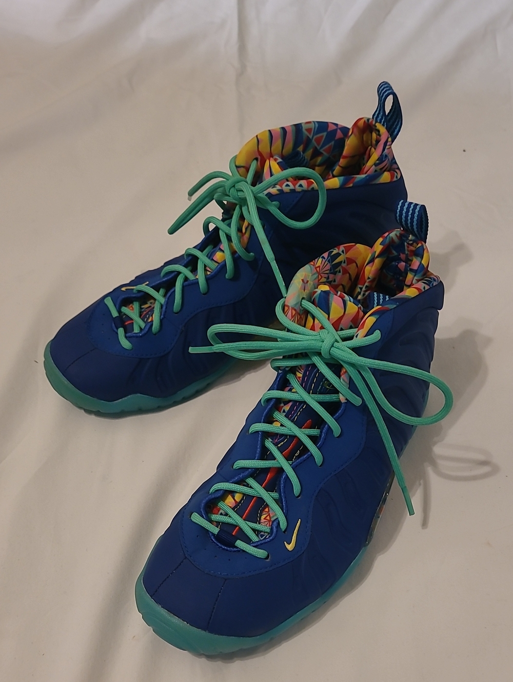 Nike Little Posite One GS 'Kaleidoscope', 5.5Y
